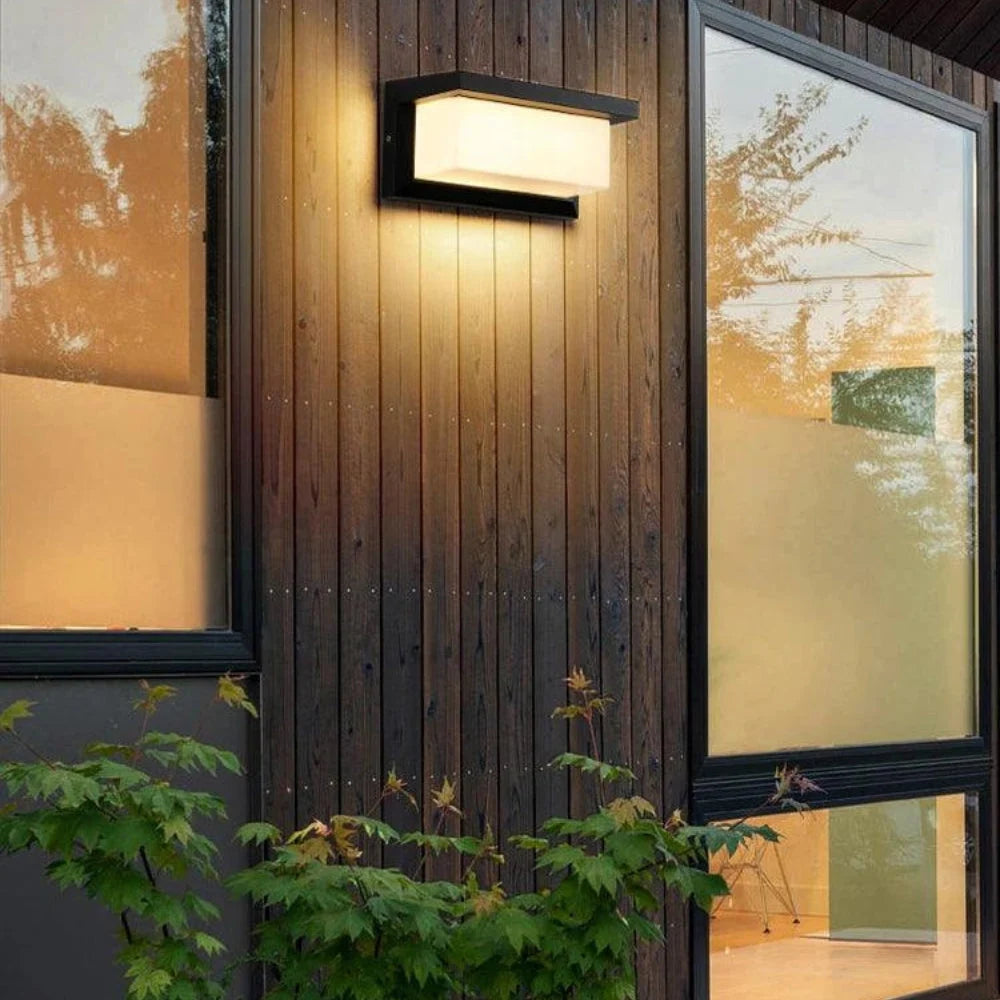 Outdoor Wall Light | LED Motion Sensor & Weather-Resistant | Selectable Color Temperature