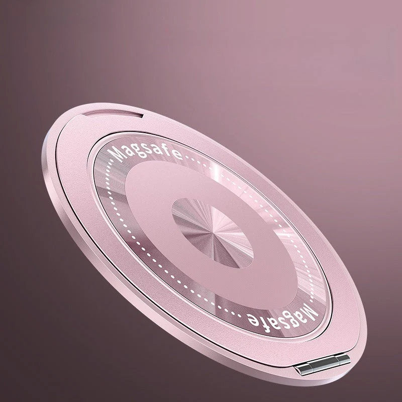 Phone Grip Stand | 360° Adjustable & Wireless Charging-Compatible