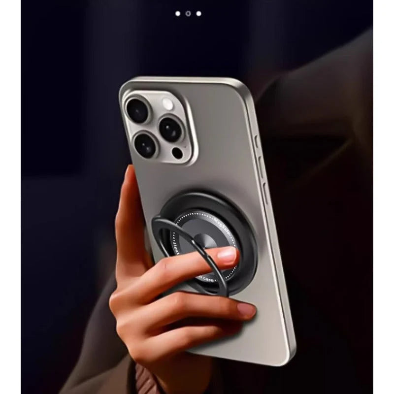 Phone Grip Stand | 360° Adjustable & Wireless Charging-Compatible