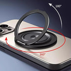 Phone Grip Stand | 360° Adjustable & Wireless Charging-Compatible