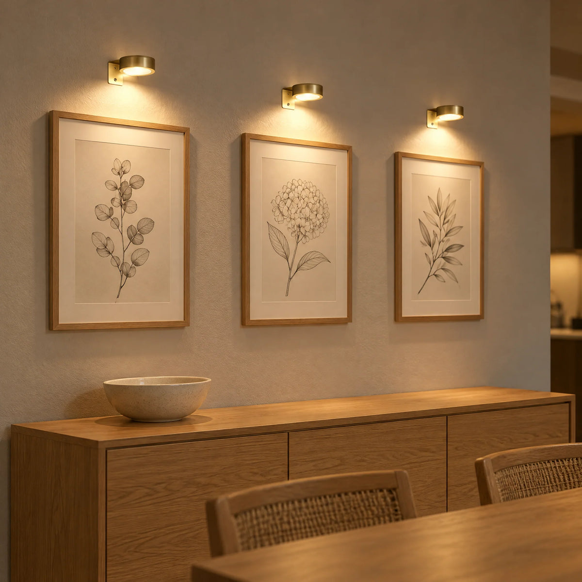 Picture Light | Cordless LED | Remote-Dimmable, 3 Colors