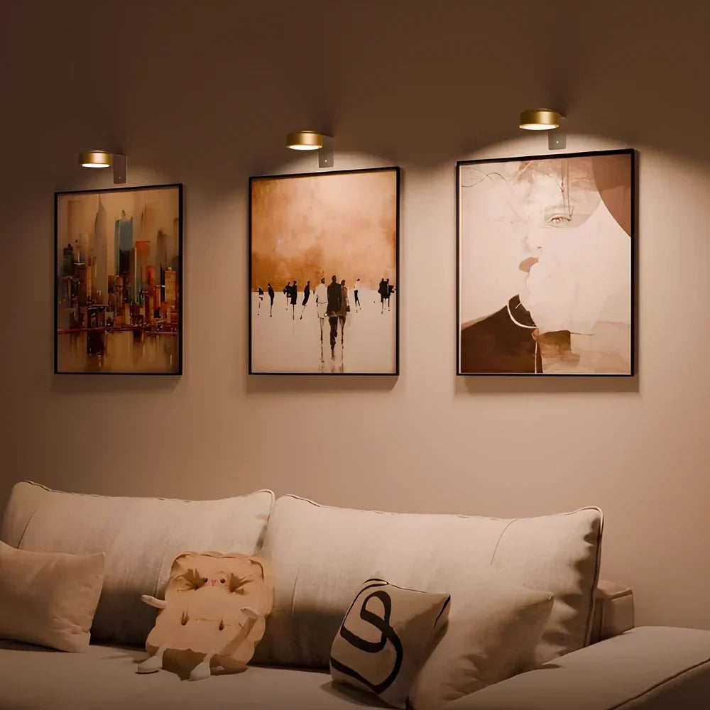 Picture Light | Cordless LED | Remote-Dimmable, 3 Colors