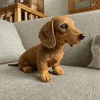Plush Dog Toy | Touch-Responsive & Moving Eyes | Wagging Tail