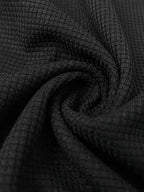 Polo Shirt | Short-Sleeve V-Neck & Waffle Texture | Men's