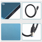 Portable SSD | High-Speed USB & Aluminum Casing | 128TB