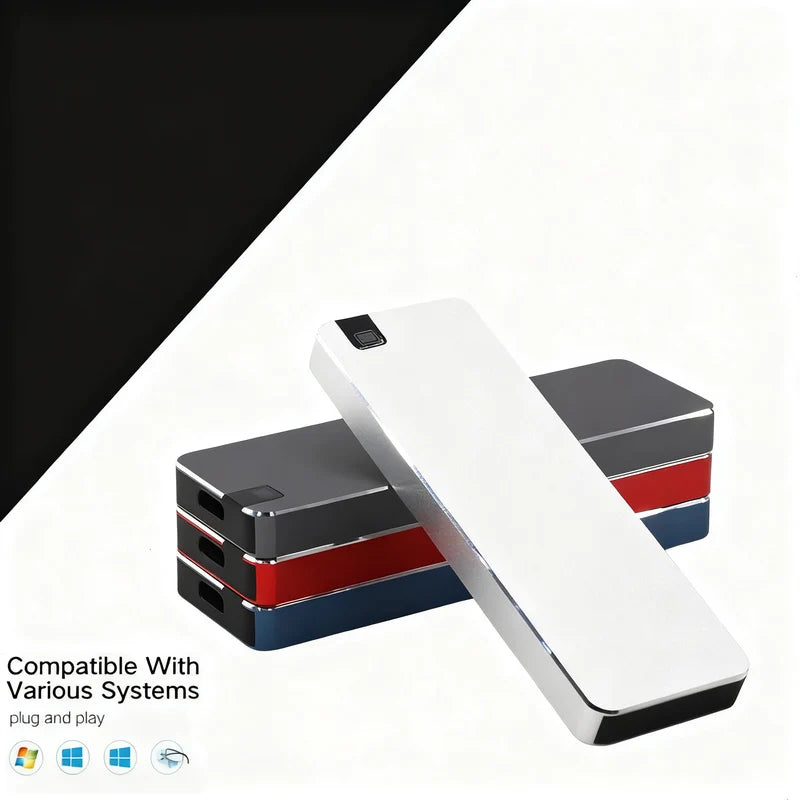 Portable SSD | Ultra-Slim Metal Casing | Fast Storage