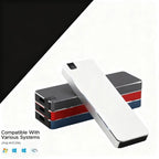Portable SSD | Ultra-Slim Metal Casing | Fast Storage