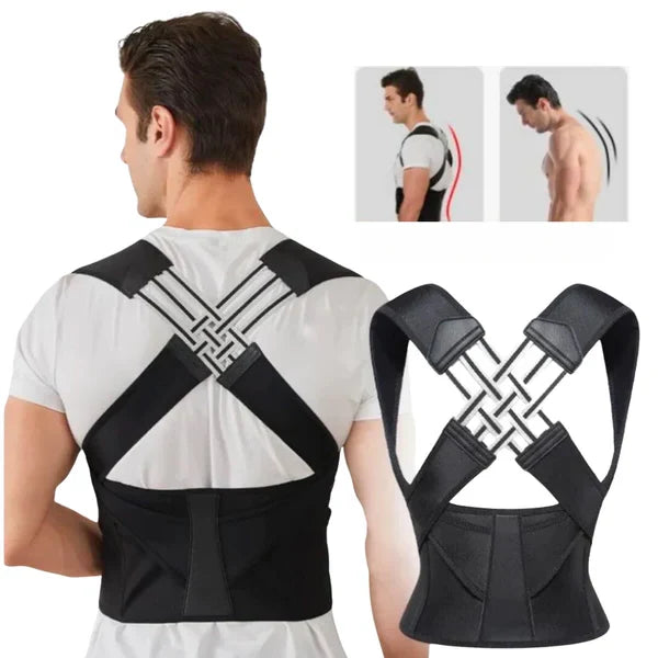 Posture Corrector | Adjustable Neck & Back Support | Universal Fit