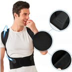 Posture Corrector | Adjustable Neck & Back Support | Universal Fit