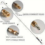 Pressure Washer Wand Set | Telescoping 4000 PSI | 7-Piece
