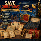 Puzzle Advent Calendar | Interactive Mystery Story & Screen-Free Puzzles | 24 Days