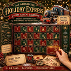 Puzzle Advent Calendar | Interactive Mystery Story & Screen-Free Puzzles | 24 Days