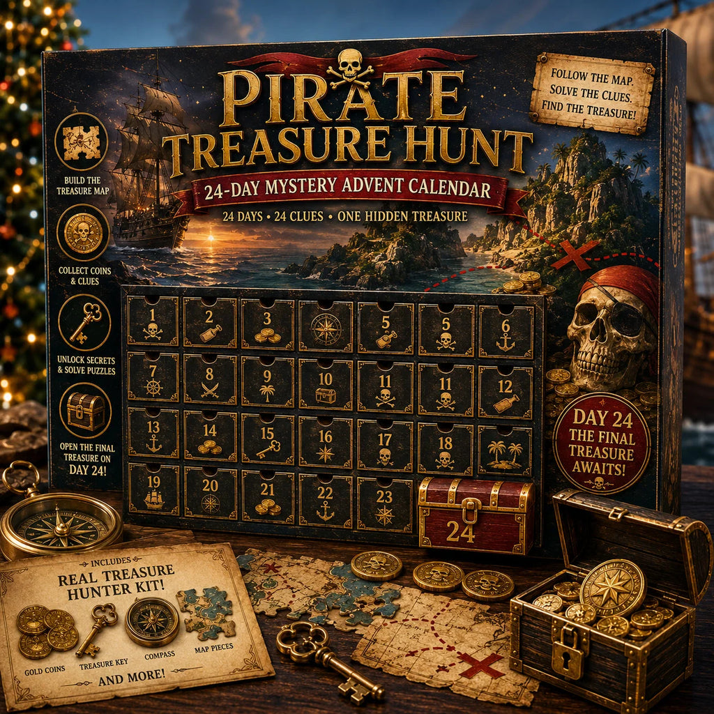 Puzzle Advent Calendar | Interactive Mystery Story & Screen-Free Puzzles | 24 Days