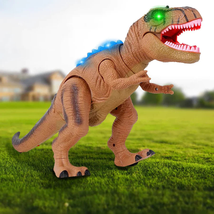 Remote Control Dinosaur | Walking, Roaring & LED Lights