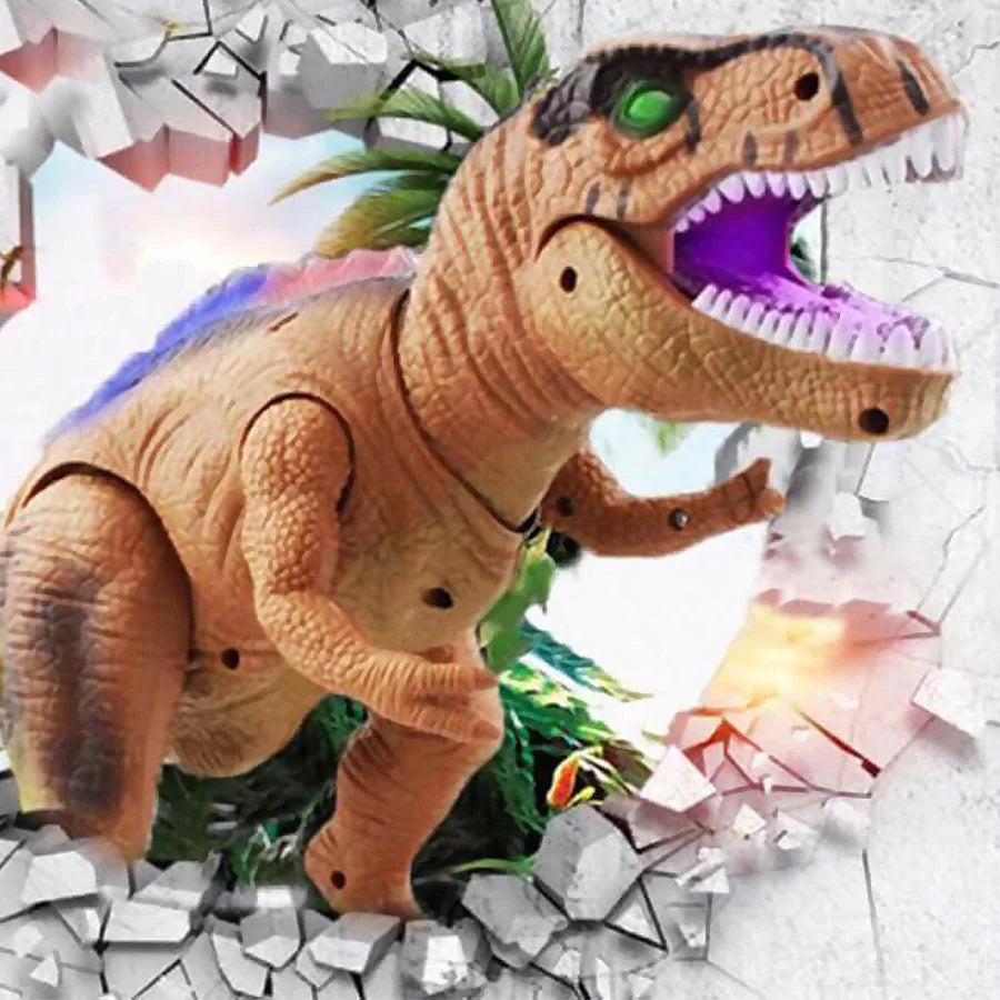 Remote Control Dinosaur | Walking, Roaring & LED Lights