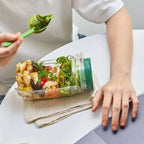 Salad Box | Leak-Proof Screw Lid & Layered Design | 700–800 ml