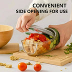 Salad Box | Leak-Proof Screw Lid & Layered Design