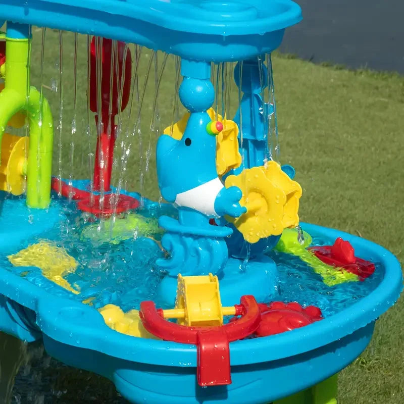 Sand & Water Play Table | Multi-Compartment & BPA-Free | 15-Piece Set