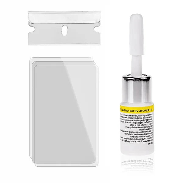 Screen Repair Kit | Pre-Mixed Resin & Vacuum Suction | Includes Applicator
