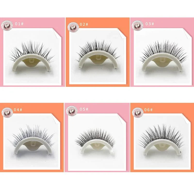 Self-Adhesive Eyelashes | Natural-Looking, Reusable & Washable