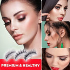 Self-Adhesive Eyelashes | Natural-Looking, Reusable & Washable
