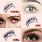 Self-Adhesive Eyelashes | Natural-Looking, Reusable & Washable