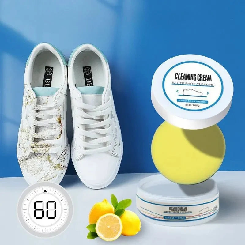 Sneaker Cleaner | Water-Free Stain Removal & Protective Barrier | With Sponge