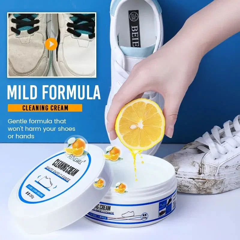 Sneaker Cleaner | Water-Free Stain Removal & Protective Barrier | With Sponge