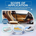 Sneaker Cleaner | Water-Free Stain Removal & Protective Barrier | With Sponge