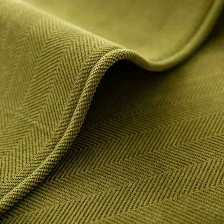 Sofa Cover | Chenille Herringbone & Non-Slip Underside | For Straight Sofas & Armchairs