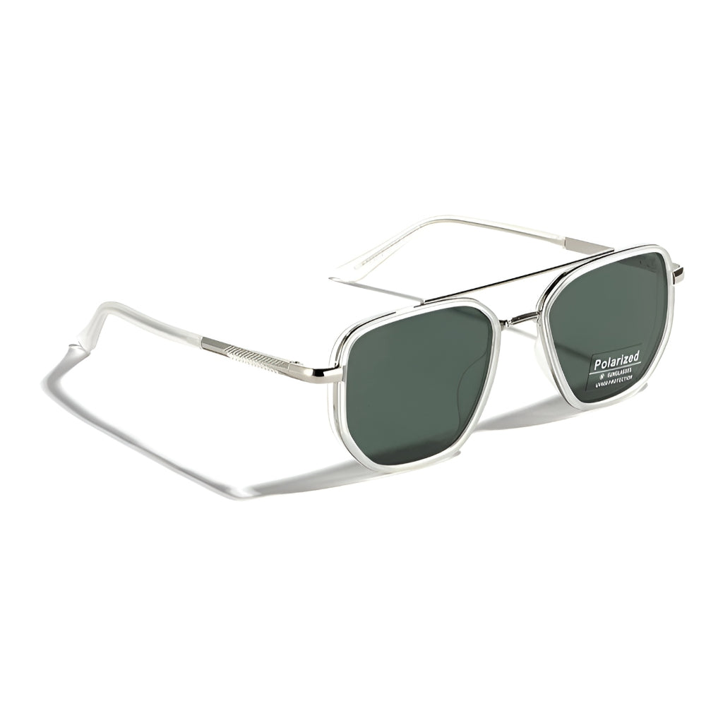 Sunglasses | Polarized UV400 Protection | Retro Square Style