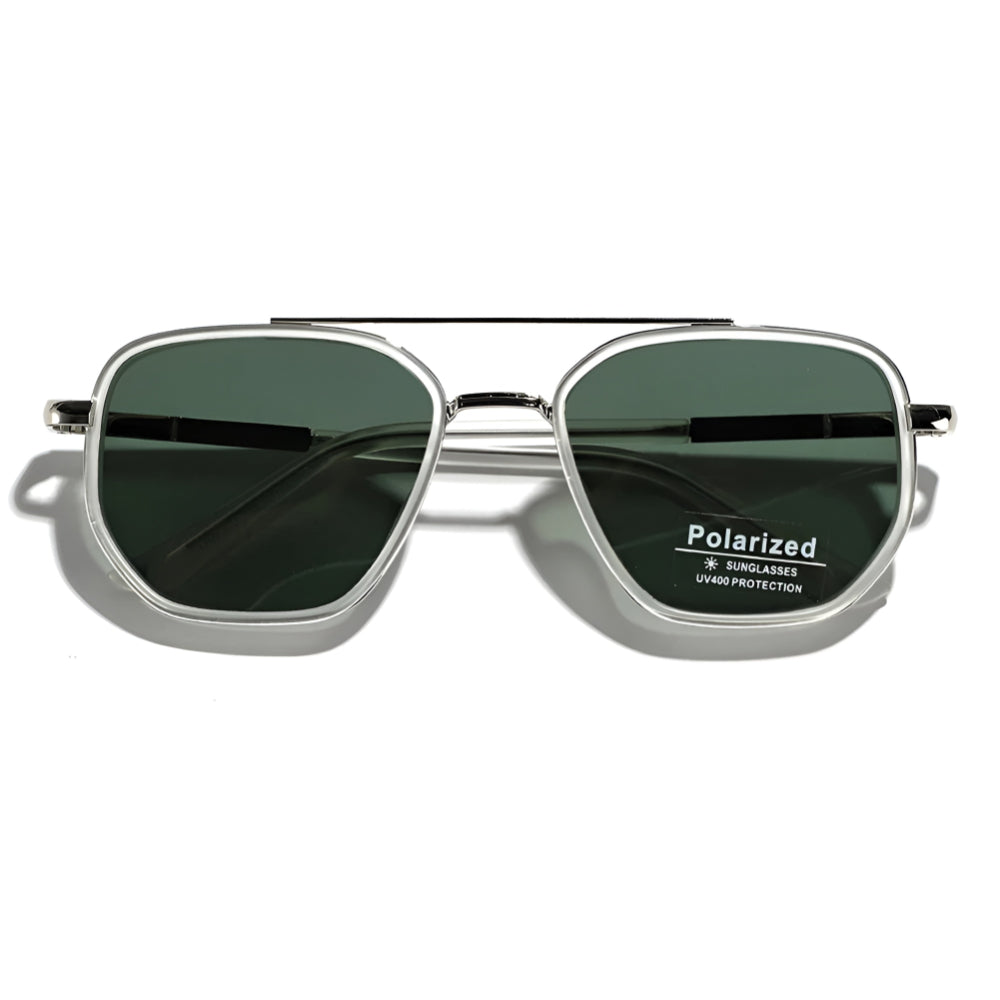 Sunglasses | Polarized UV400 Protection | Retro Square Style