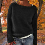 Sweater | Soft Wool Knit & Loose Fit | Crew Neck