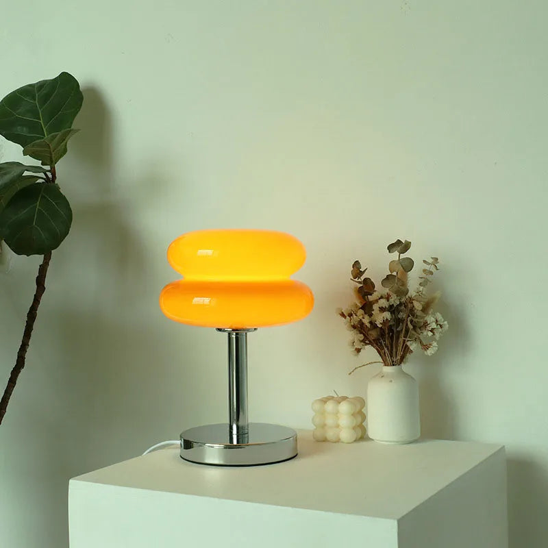 Table Lamp | Colorful Glass & Eye-Friendly LED