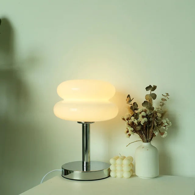 Table Lamp | Colorful Glass & Eye-Friendly LED