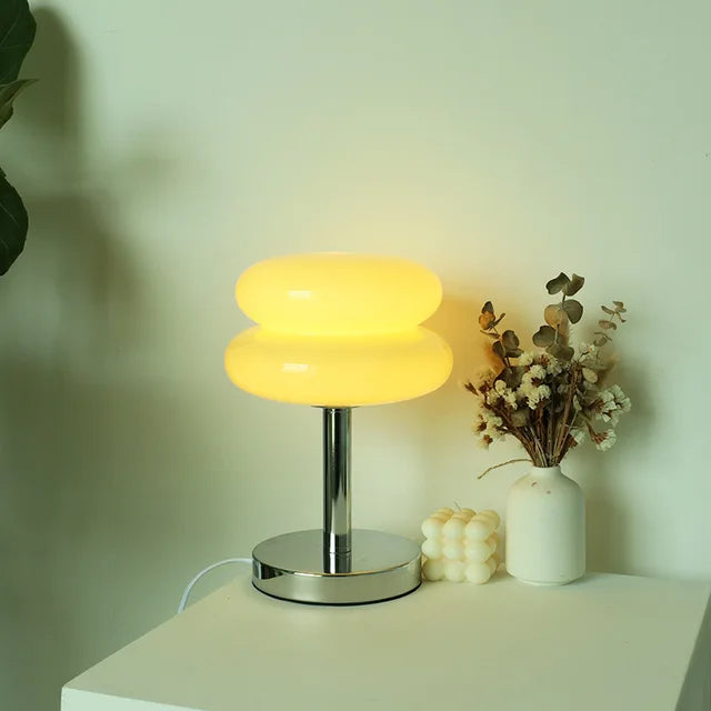 Table Lamp | Colorful Glass & Eye-Friendly LED