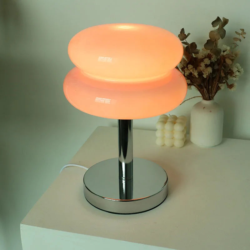 Table Lamp | Colorful Glass & Eye-Friendly LED