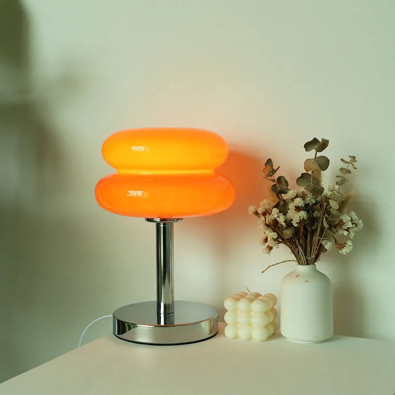 Table Lamp | Colorful Glass & Eye-Friendly LED