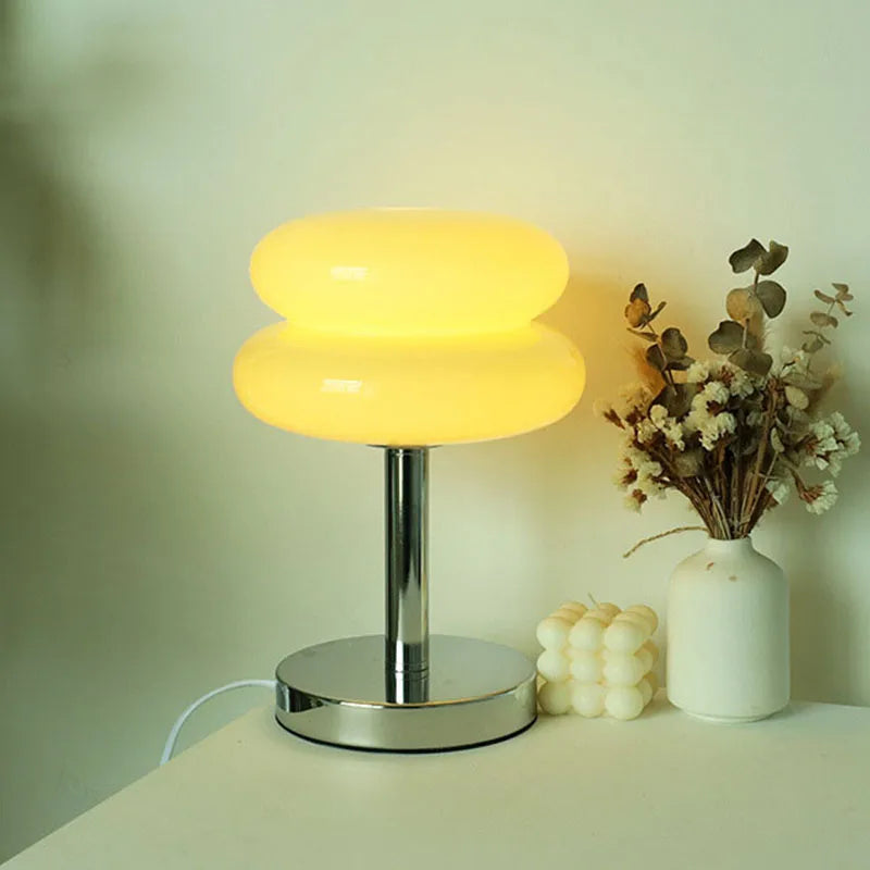 Table Lamp | Colorful Glass & Eye-Friendly LED