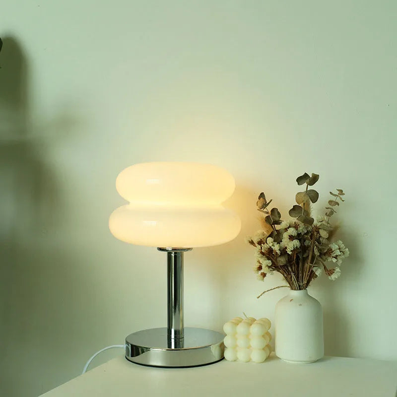 Table Lamp | Colorful Glass & Eye-Friendly LED