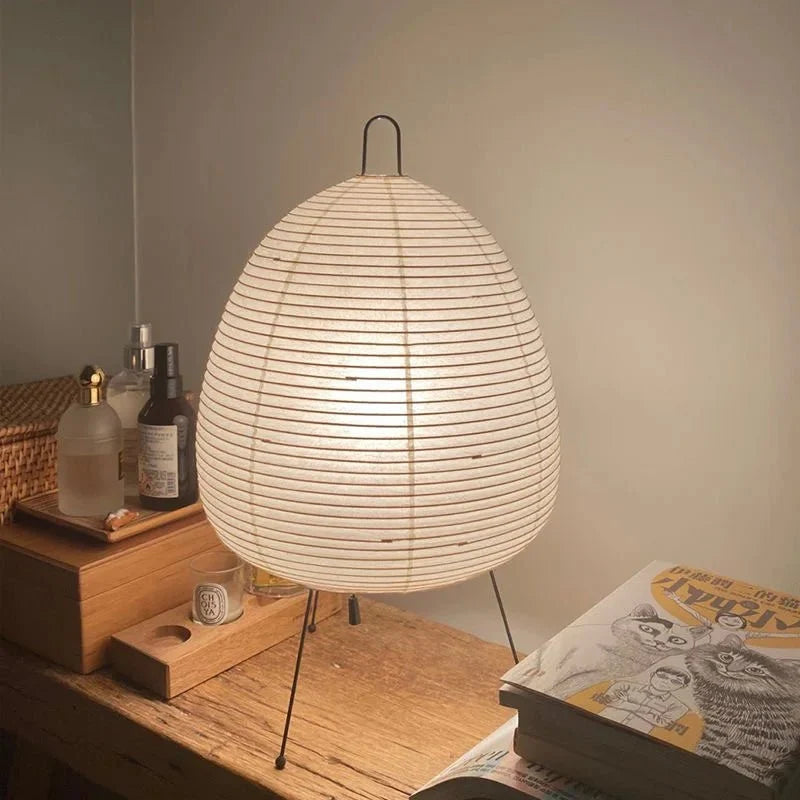 Table Lamp | Rice Paper Shade | Soft Ambient Light