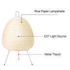 Table Lamp | Rice Paper Shade | Soft Ambient Light
