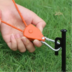 Tent Guyline | Pulley Tensioner & Reflective Thread | 4 m