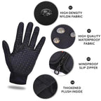 Thermal Gloves | Touchscreen & Non-Slip | Fleece-Lined
