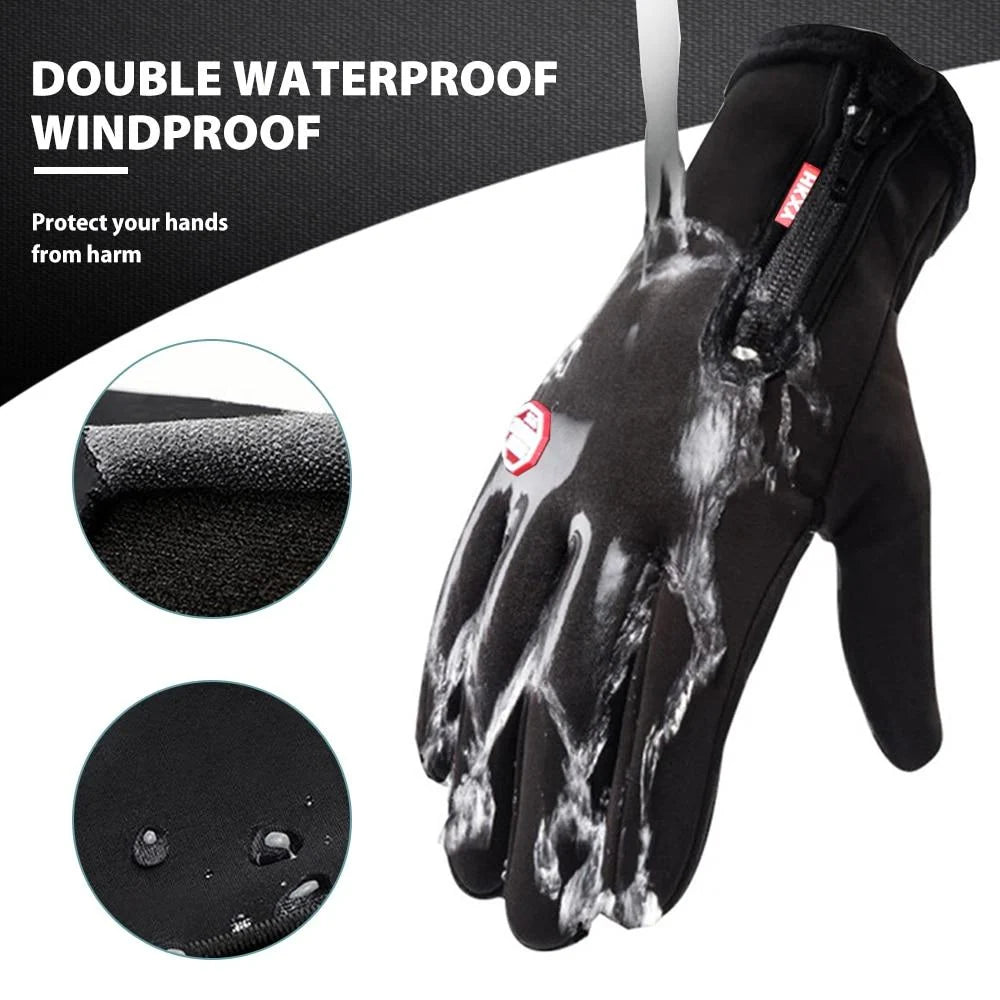 Thermal Gloves | Touchscreen & Non-Slip | Fleece-Lined