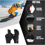 Thermal Gloves | Touchscreen & Non-Slip | Fleece-Lined