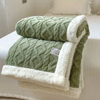 Throw Blanket | Reversible Plush Sherpa | 99 x 150 cm