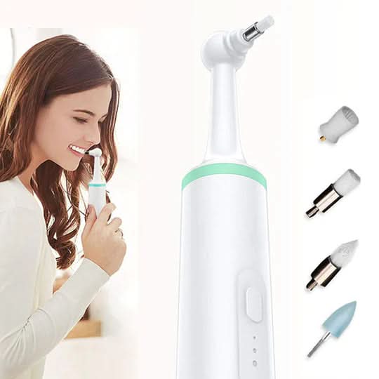 Tooth Cleaner | Ultrasonic & LED Light | USB-Rechargeable