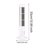 Tower Fan | Bladeless USB-Powered & Quiet