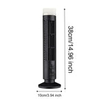 Tower Fan | Bladeless USB-Powered & Quiet